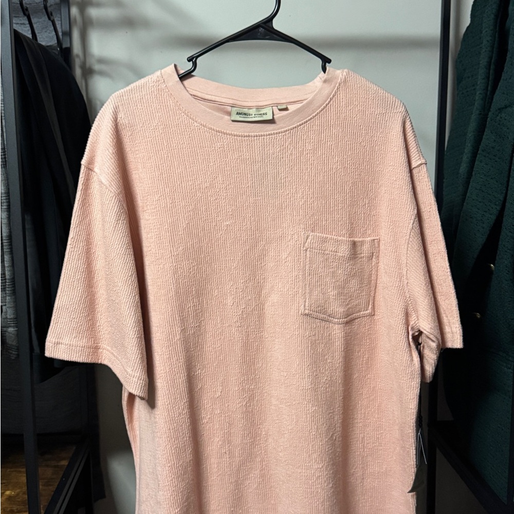 Men's Pink Short Sleeve Tee